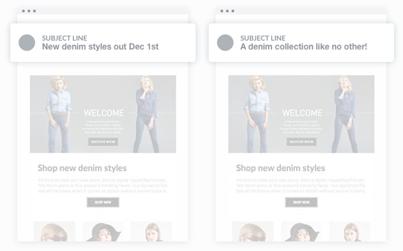 Email Marketing - Topshop Welcome Email