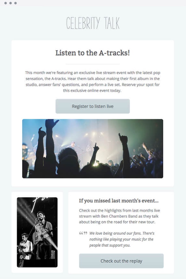 Email Marketing Template Example - 3